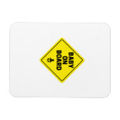 Baby an Bord Magnet (Horizontal)