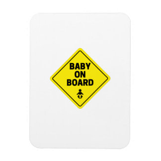 Baby an Bord Magnet