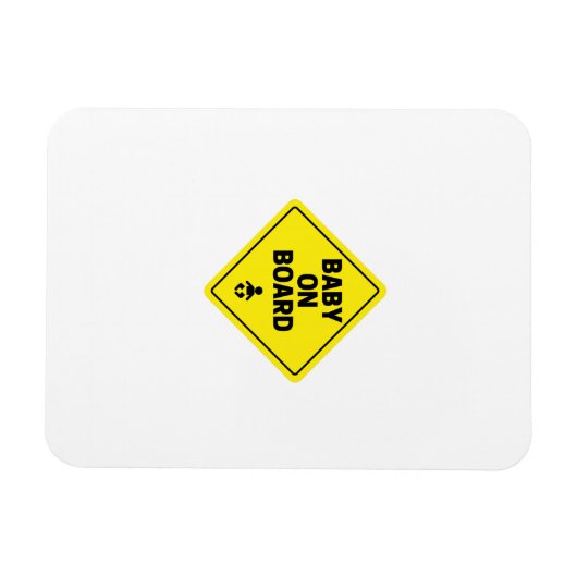 Baby an Bord Magnet (Horizontal)