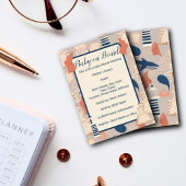 Baby an Bord Nautical Baby Dusche Einladung