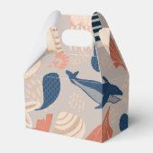 Baby an Bord Nautical Baby Dusche Geschenkschachtel (Rückseite)