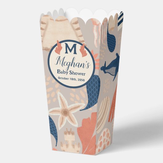 Baby an Bord Nautical Baby Dusche Geschenkschachtel (Vorderseite)