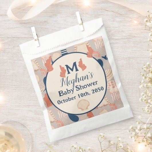 Baby an Bord Nautical Baby Dusche Geschenktütchen (Ausgeschnitten)