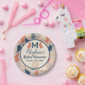 Baby an Bord Nautical Baby Dusche Pappteller (Party)
