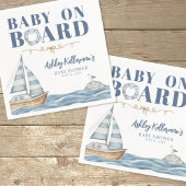 Baby an Bord Nautical Baby Dusche Serviette