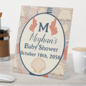 Baby an Bord Nautical Baby Dusche Sockelschild (In Situ)