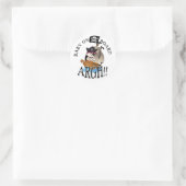 Baby an Bord Runder Aufkleber (Tasche)