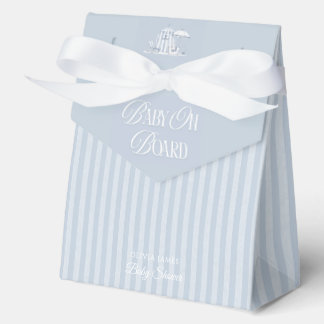 Baby an Bord Strand-Baby-Party-Einladung Geschenkschachtel