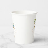 Baby an Bord Summer Baby Dusche Pappbecher (Rechts)