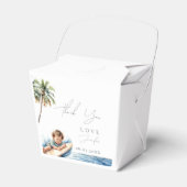 Baby an Bord, Surf Baby Dusche Geschenkschachtel (Vorderseite)