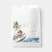 Baby an Bord, Surf Baby Dusche Geschenktütchen (Vorderseite)