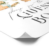 Baby an Bord Surf Baby Showbook Poster (Ecke)