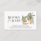 Baby an Bord Surf Baby Showbucher Begleitkarte (Vorderseite)