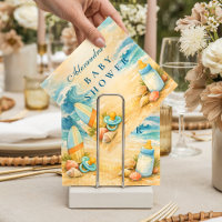 Baby an Bord Surf Baby Shower