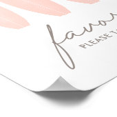 Baby an Bord Surfboard Baby Shower Favorit Schild (Ecke)