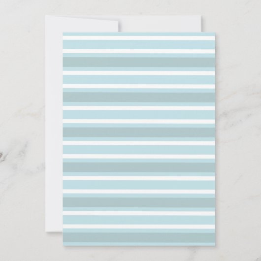 Baby an Bord Surfboard Beach Baby Showdusche Invit Einladung (Rückseite)