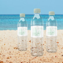 Baby an Bord Surfbrett Beach Wasserfarbe Babydusch