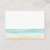 Baby an Bord Surfbrett Kinderduschmaschine Windeln Begleitkarte (Rückseite)