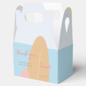 Baby an Bord Surfing Beach Baby Dusche Geschenkschachtel (Geöffnet)