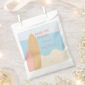 Baby an Bord Surfing Beach Baby Dusche Geschenktütchen (Ausgeschnitten)