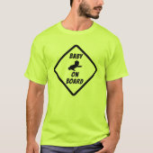 BABY AN BORD T-Shirt (Vorderseite)