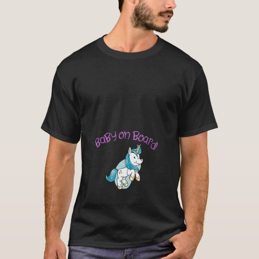 Baby an Bord T-Shirt (Vorderseite)