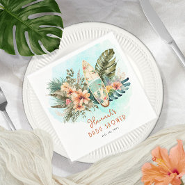 Baby an Bord Tropical Surf Neutral Baby Dusche Serviette