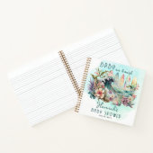 Baby an Bord Tropical Surfbook Notizblock (Innenseite)