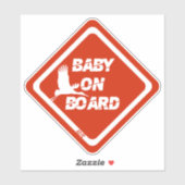 Baby an Bord Vinyl Sticker (Blatt)