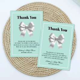 Baby and Co Baby Dusche Vielen Dank Begleitkarte