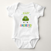 Baby Android Baby Strampler (Vorderseite)
