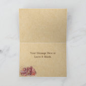 Baby Angel Christmas Grußkarte Karte (Innenseite)