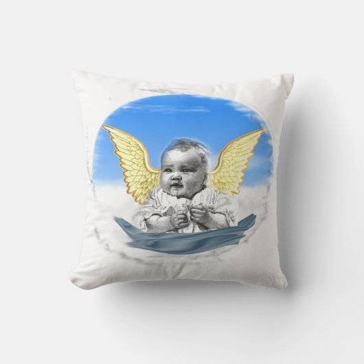 Baby Angel Designs Kissen (Vorderseite)