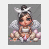 Baby Angel Fleece Blanket (Vorderseite)