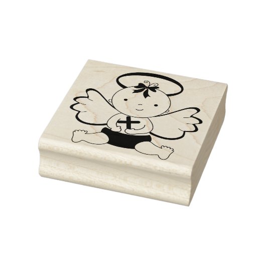 Baby Angel Gummistempel (Stempel)