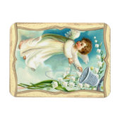 Baby Angel mit Blue Bell Magnet (Horizontal)