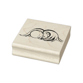 Baby Angel Rubber Briefmarke Gummistempel