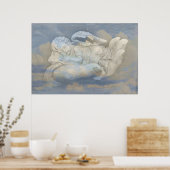 Baby Angel Wings Schlafen in Gottes Hand Poster (Küche)