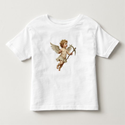 Baby Angel With Scythe For Toddlers Kleinkind T-shirt (Vorderseite)