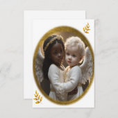 Baby Angels Dankeskarte (Vorne/Hinten)