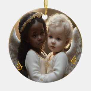 Baby Angels Keramik Ornament