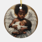 Baby Angels Keramik Ornament (Vorne)