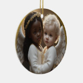 Baby Angels Keramik Ornament (Rechts)