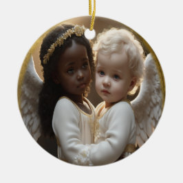 Baby Angels Keramik Ornament