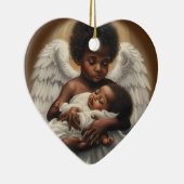 Baby Angels Keramik Ornament (Rechts)