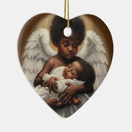Baby Angels Keramik Ornament (Rechts)