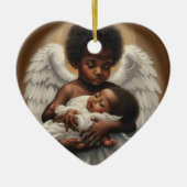Baby Angels Keramik Ornament (Vorne)