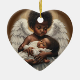 Baby Angels Keramik Ornament
