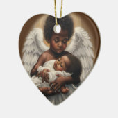 Baby Angels Keramik Ornament (Links)