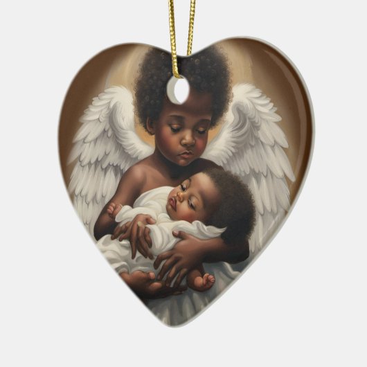 Baby Angels Keramik Ornament (Links)